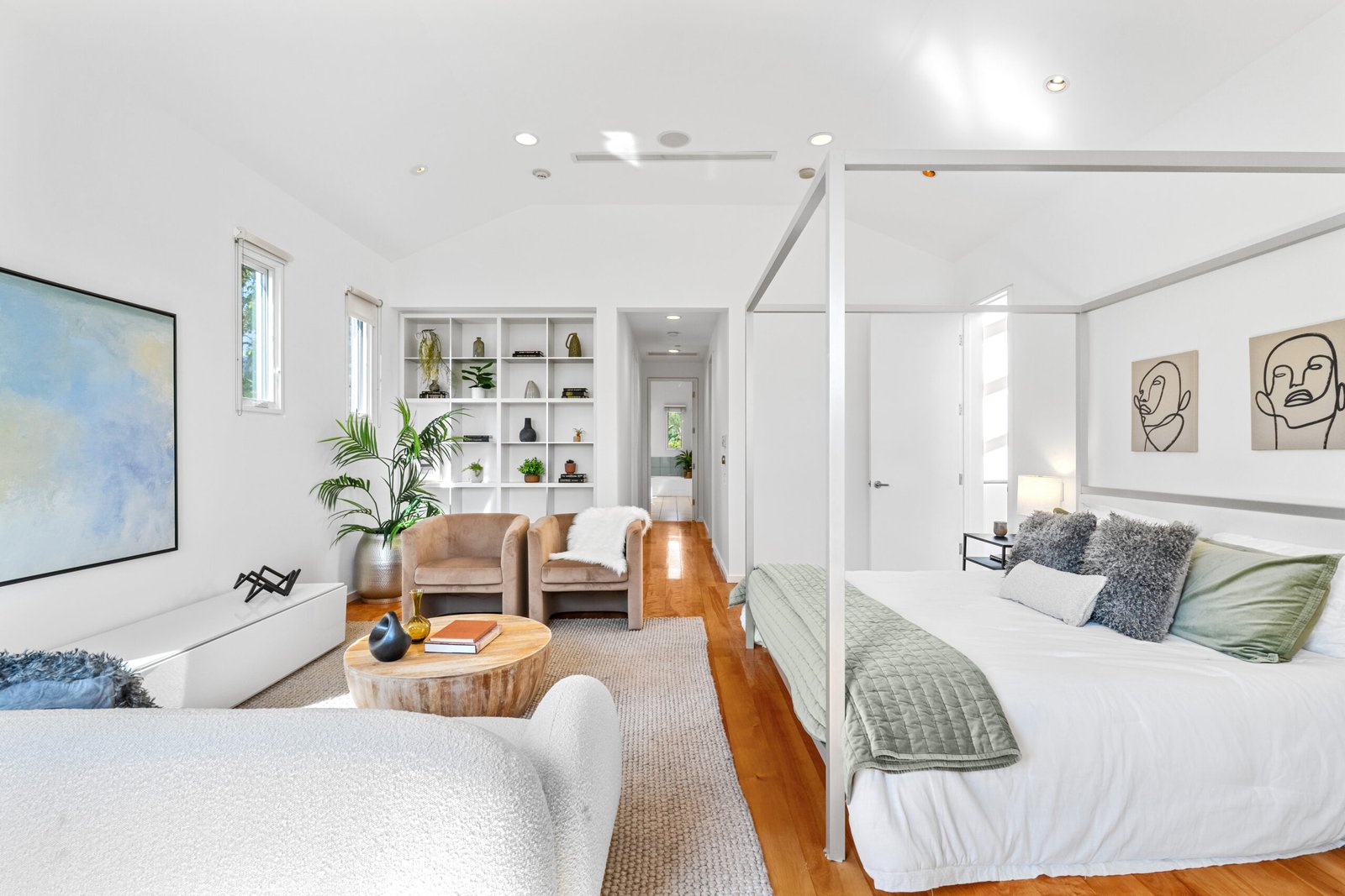 Beautiful Burbank Home Staged by Mid Modern Designs at 211 S Valley St, Burbank, CA 91505 (9)