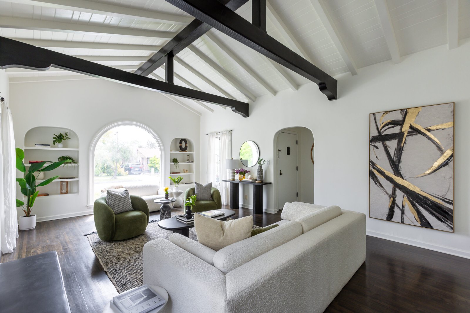 Beautiful Los Angeles Home Staging Project by Mid Modern Designs at 1773 Alvira St, Los Angeles, CA 90035 (16)