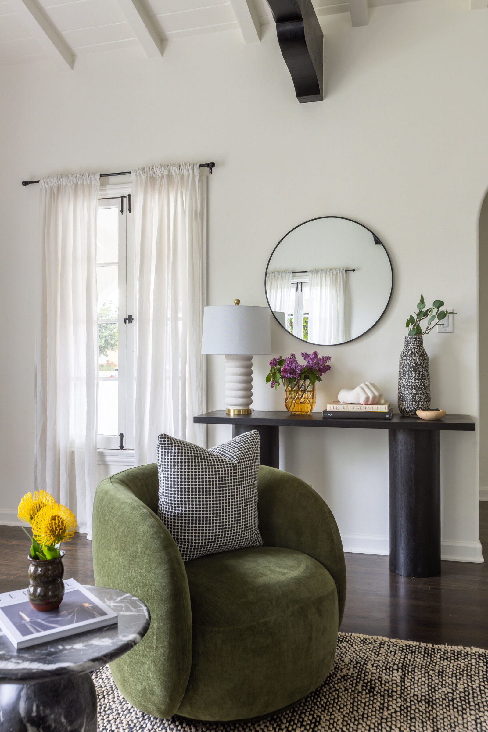 Beautiful Los Angeles Home Staging Project by Mid Modern Designs at 1773 Alvira St, Los Angeles, CA 90035 (8)