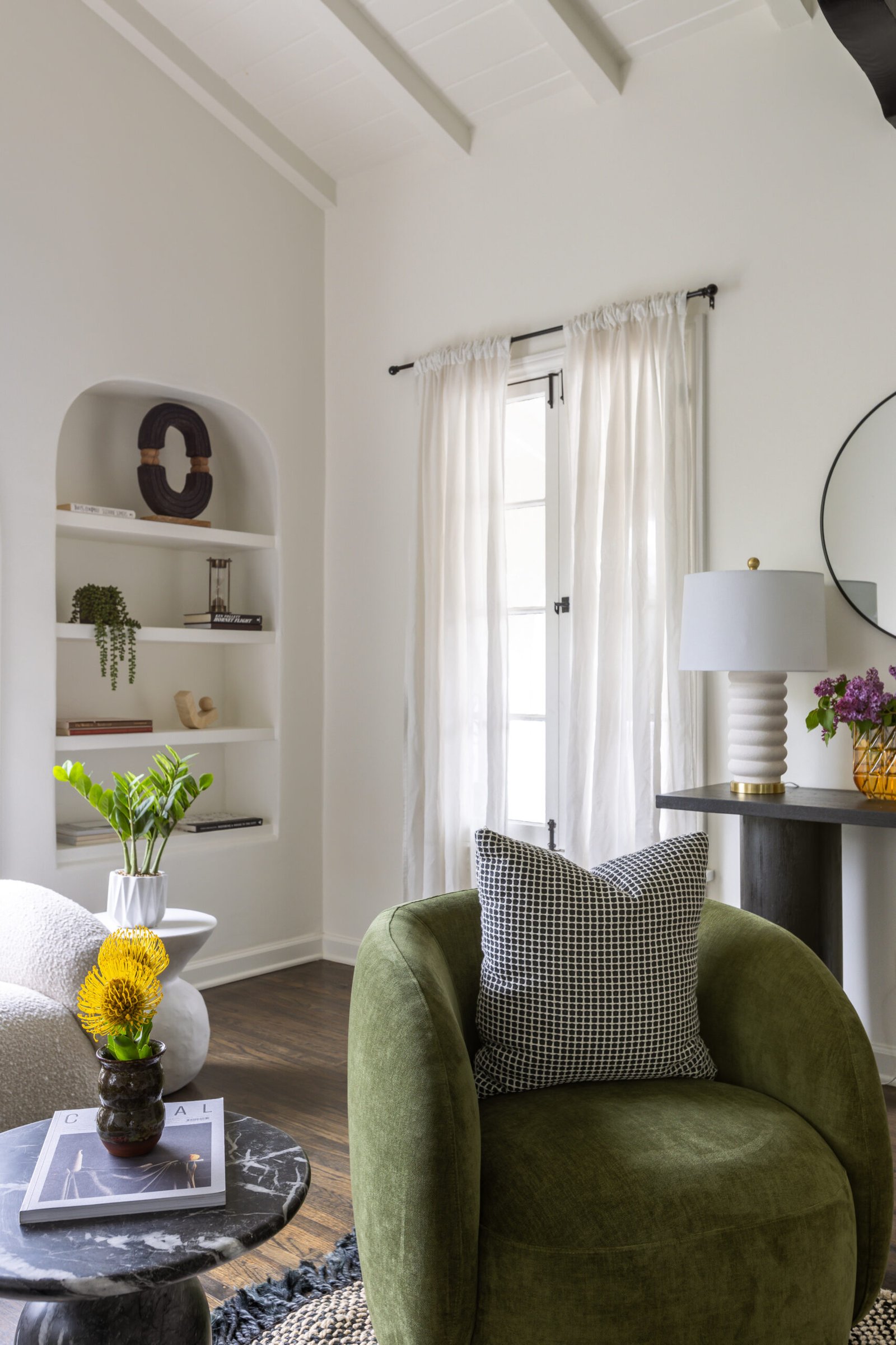 Beautiful Los Angeles Home Staging Project by Mid Modern Designs at 1773 Alvira St, Los Angeles, CA 90035 (9)