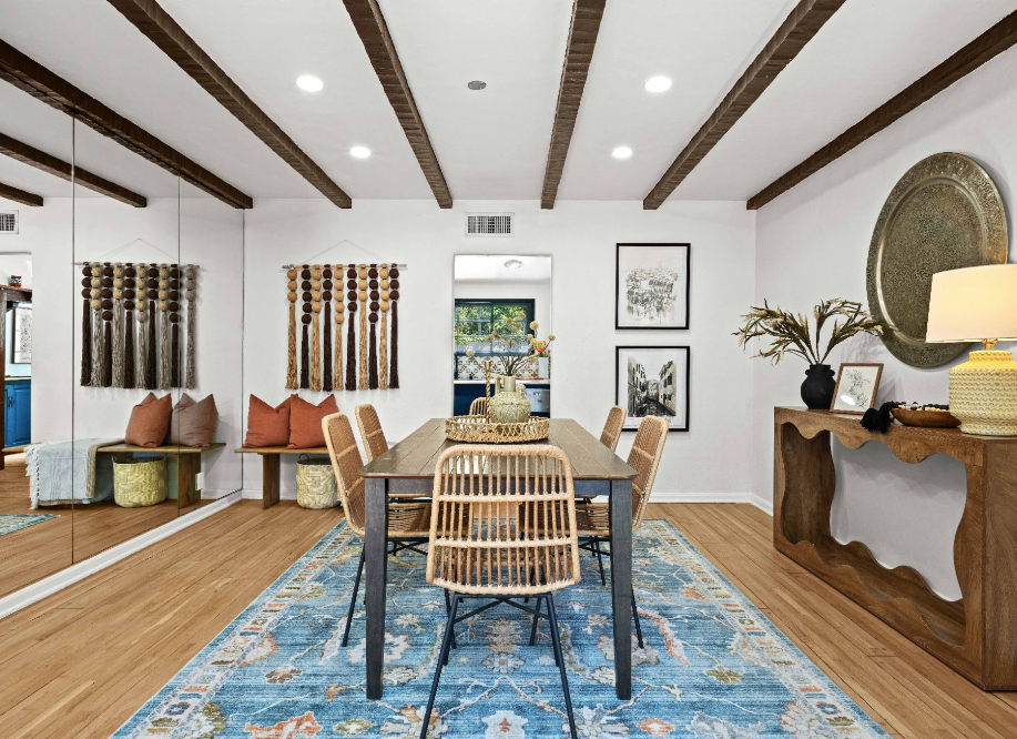 Home Staged by Mid Modern Designs at 10355 Dunleer Dr Los Angeles, CA 90064 (5)